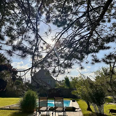 بيت ضيافة Entre Histoire Et Piscine En Normandie Bretteville-l'Orgueilleuse
